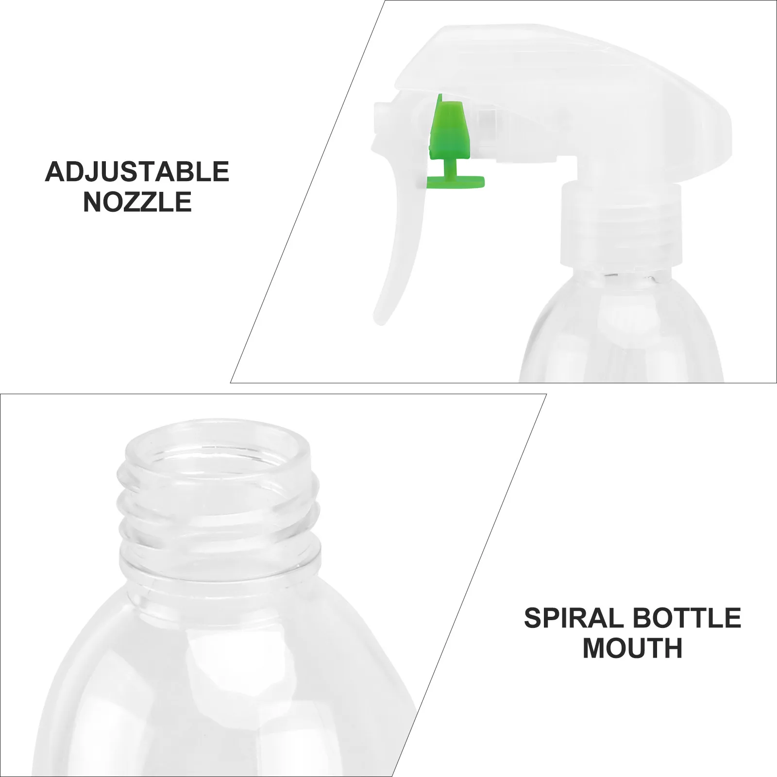 200Ml Hairdressing Water Sprayer Plastic Bottle Refillable Barber Tool Plant Mister Salon Hair Styling Spray Water Sprayer