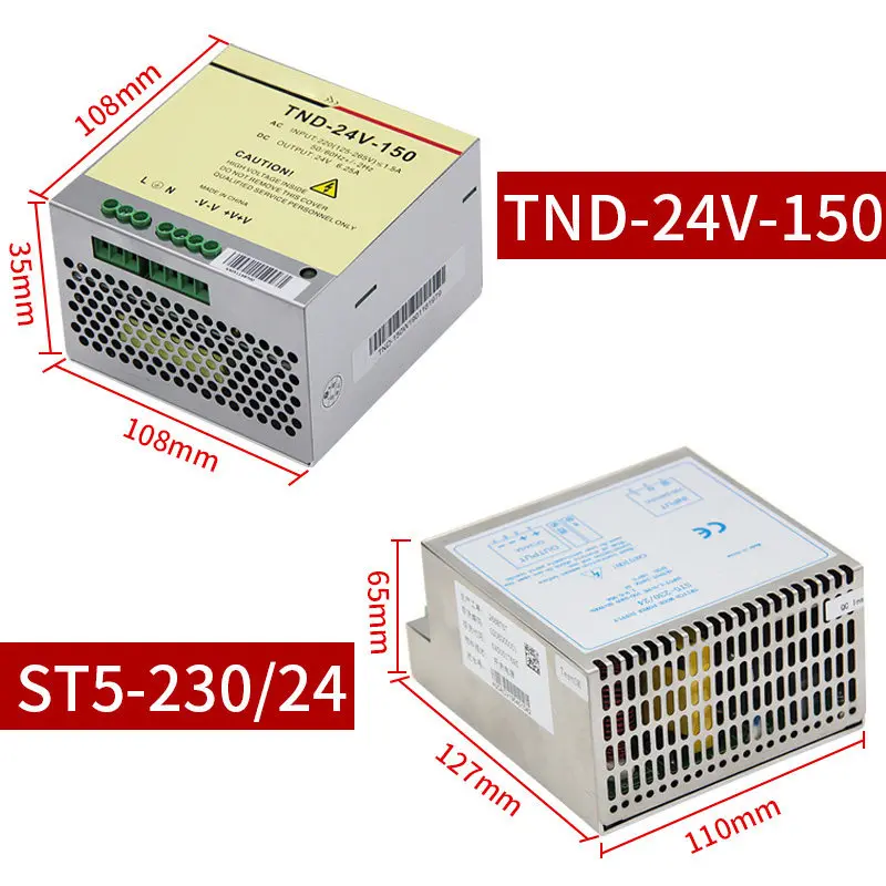 AOZILIN Elevator Shaft Network Power Supply TND-24V-150 ST5-230/24 EDP150DHF150 Elevator Power Box Replacement Parts