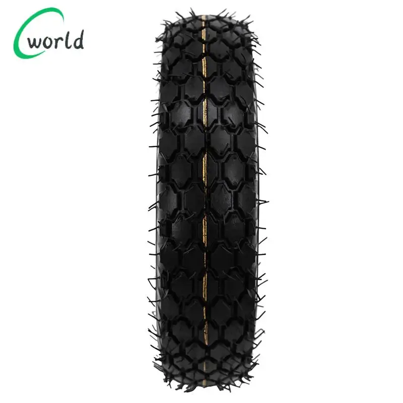 Thickened inner and outer tires 4.10/3.50-5 are used as inflatable tire accessories for hand carts and scooters