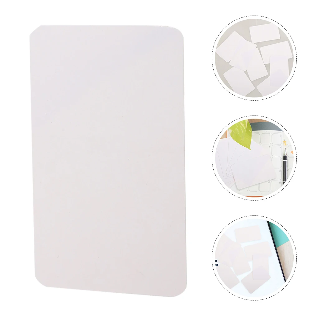 500 قطعة كرافت فارغة سميكة بيضاء ملاحظة لكتابة البطاقات التعليمية بطاقات مذكرة لتقوم بها بنفسك دراسة التعلم مؤشر مجموعة من البطاقات ورقة السائبة #6