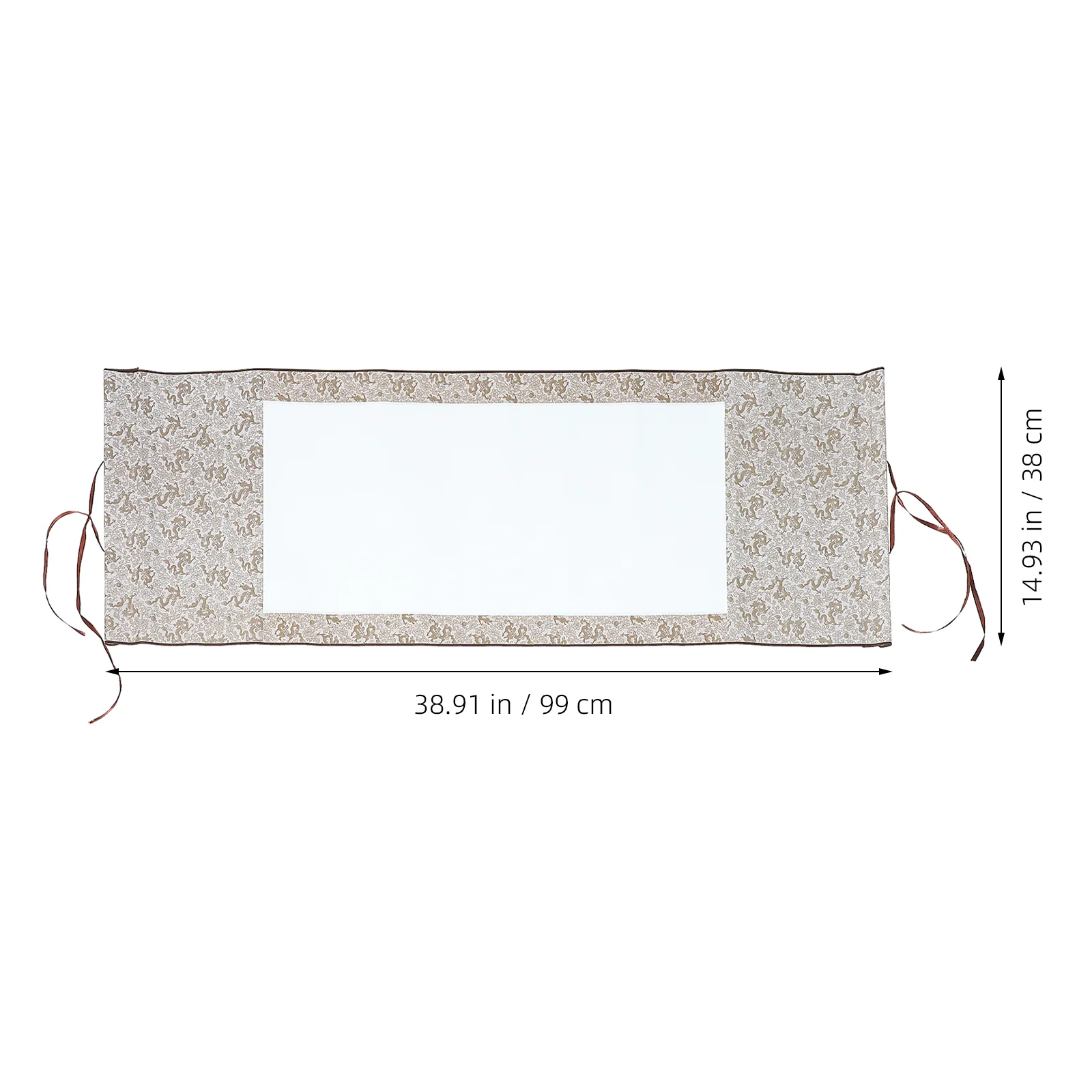 Blank Scroll Hanging Paper Calligraphy Chinese Painting Scrolls Accessory Drawing