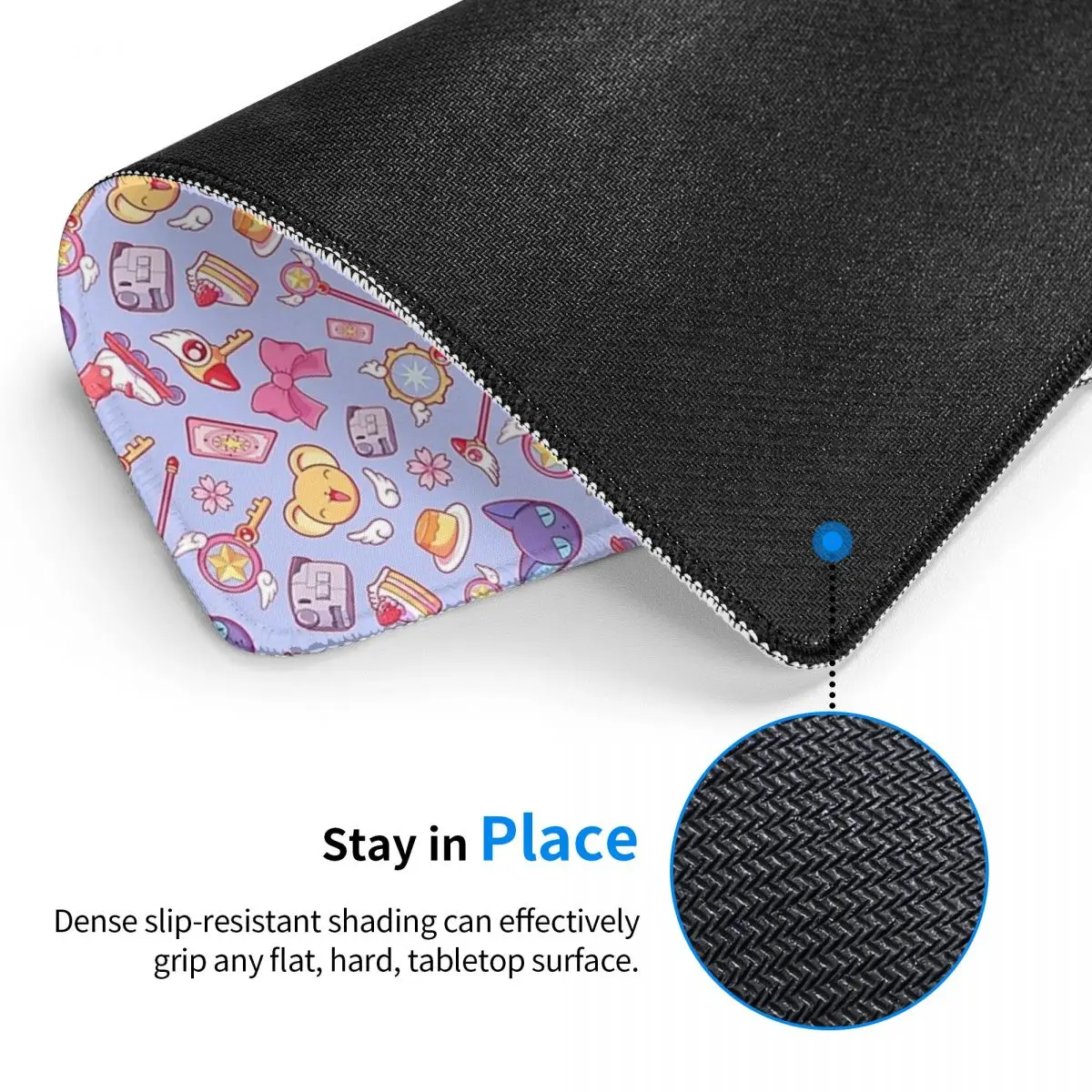 Multi-size Mouse Pad Sakura Card Captor - Violet Gamer PC Laptop Mats Keyboard Carpet Computer Gaming OfficeAccessories Desk Mat