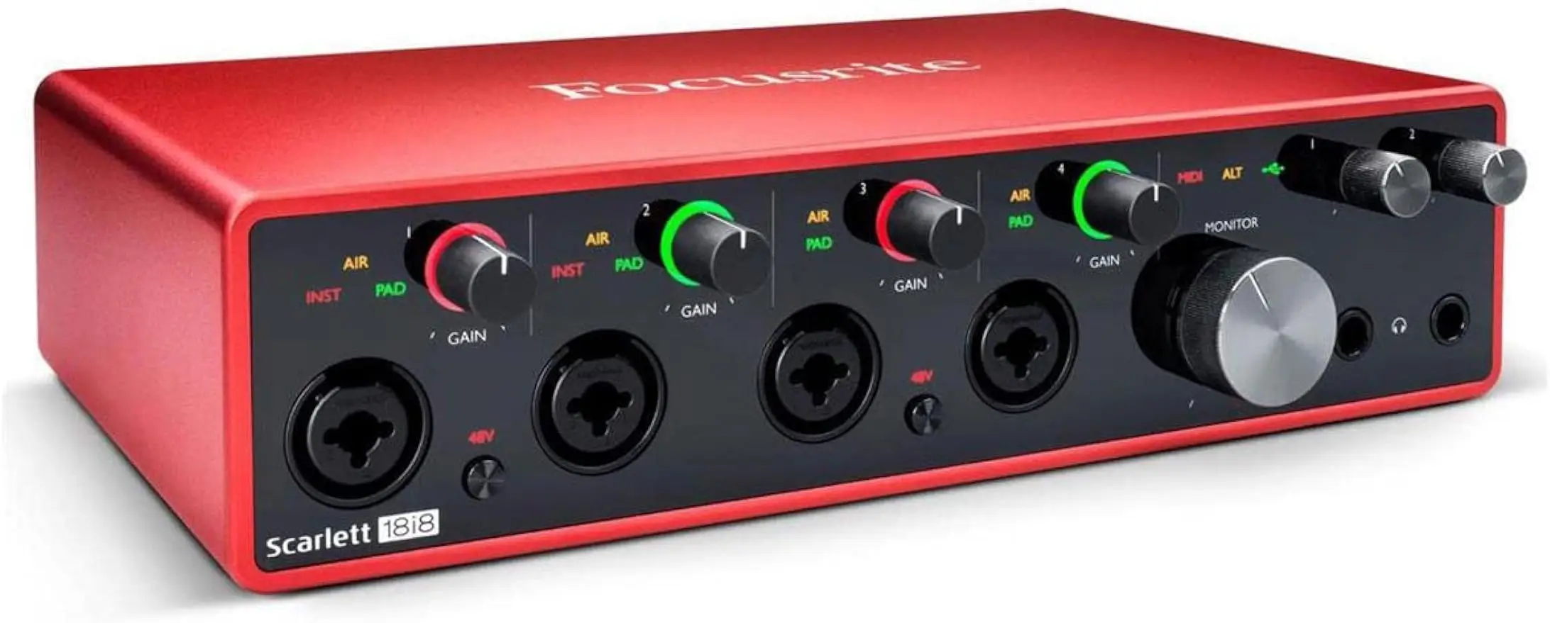 Focusrite-Scarlett 18i8 USB Audio Interface, 3rd Gen Interface