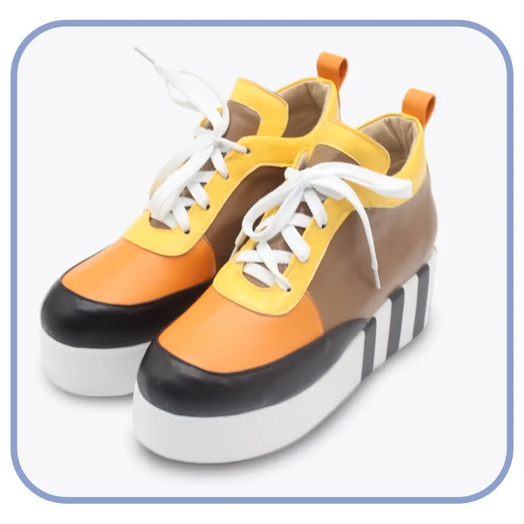 Ensemble de jeu étoiles Crazy B Amagi Rinne, chaussures de Cosplay en cuir PU, bottes de carnaval d'halloween, accessoires de Cosplay sur mesure