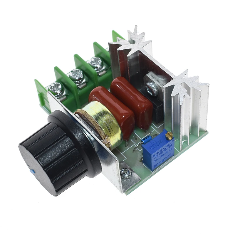 AC 220V 2000W SCR Spannung Regler Dimmen Dimmer Motor Speed Controller Thermostat Elektronische Spannungs Regler Modul