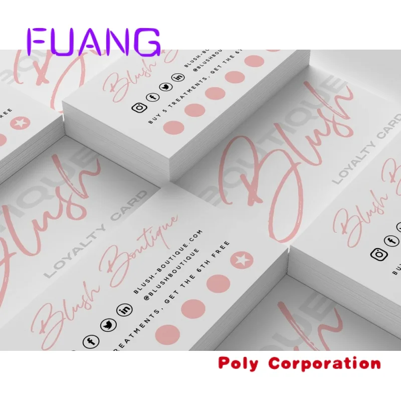 Custom Lash Nails Template Beauty Rewards Card Thank-You Loyalty Card