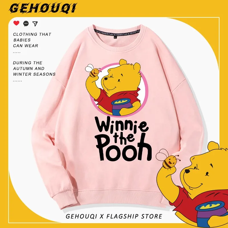 

2024 New Winnie Co-branded Women Loose Trend Ins With Casual Tigger Clothing Tide