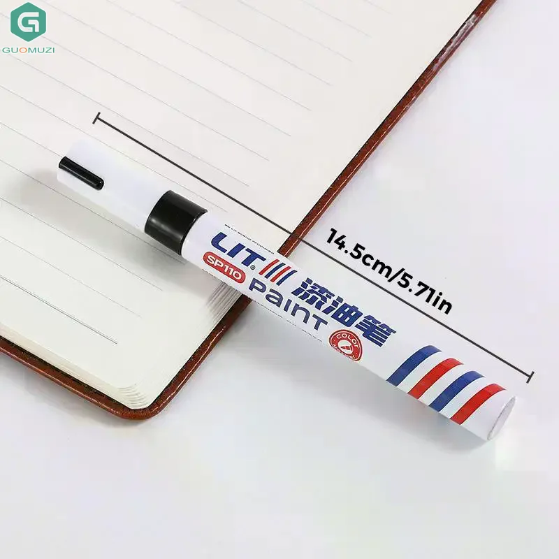 1pcs Fast-Dry Racket Touch Up Paint Pen Waterproof Suitable For Badminton & Tennis Racket Frame Car Furniture Surface Scratches
