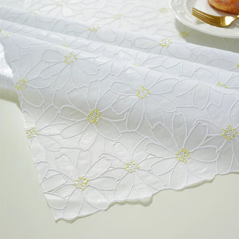 0452 waterproof, scald-proof, oil-proof, wash-free lace tablecloth, table mat, desk