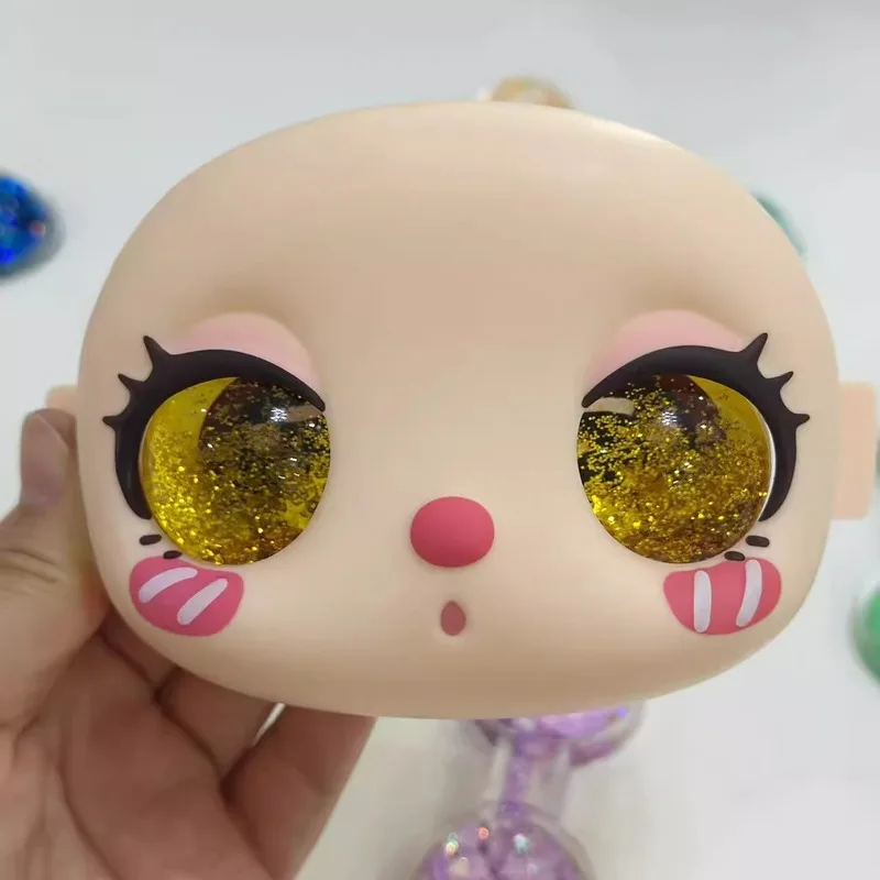 릴라 600% 인형 퀵샌드 아이즈 베이비 쓰리 애니메이션 주변기기 인형 액세서리 리라 600% V1 V2 귀여운 눈