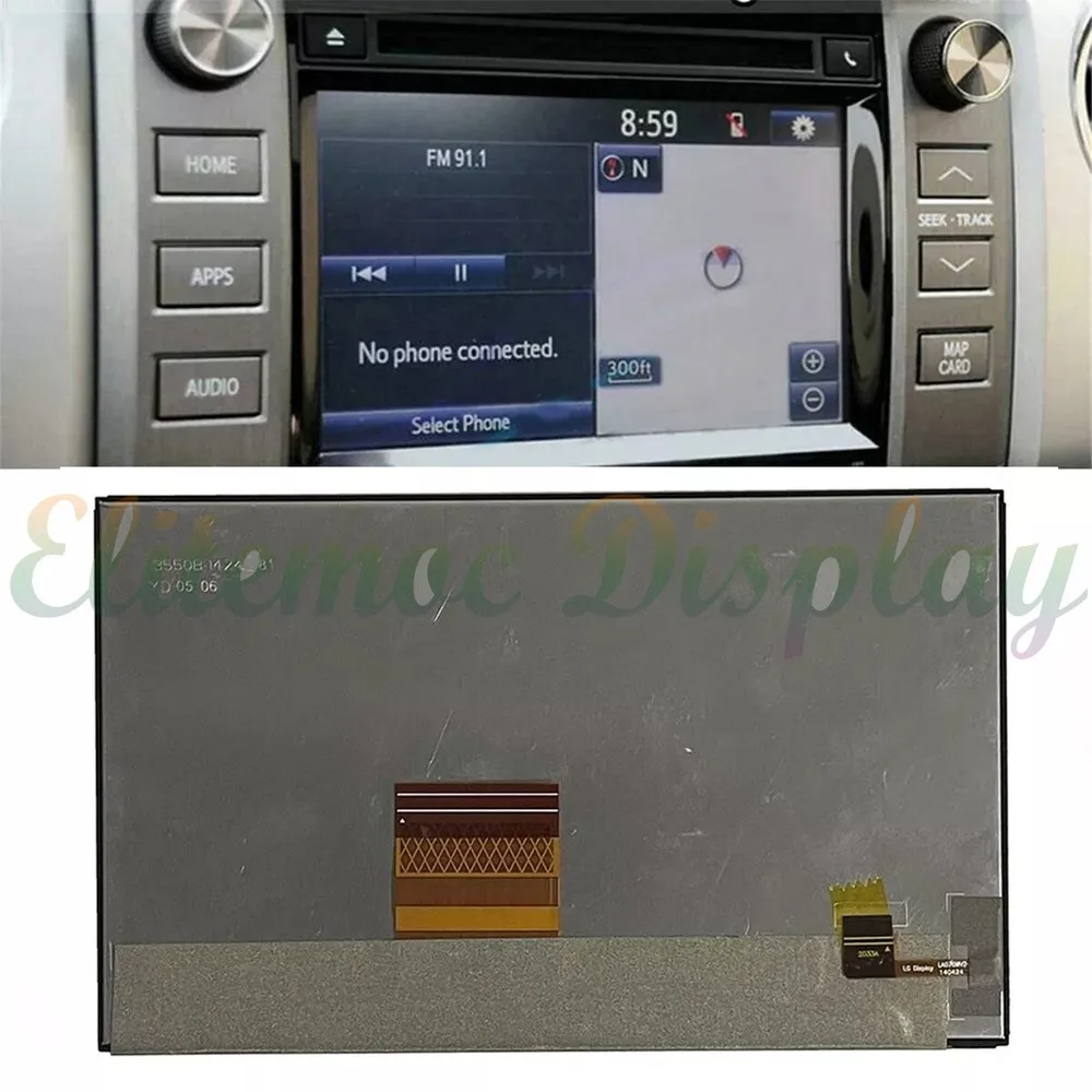 

LA070WV2(TD)(01) 7" For Toyota Tundra 2014-2019 Radio Navigation LCD Touch Screen Display Replacement