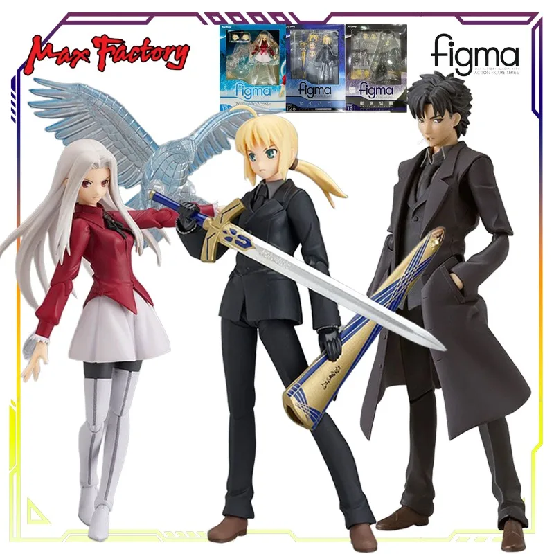 Max Factory Original Figma Fate/Zero Series SABER Zero Ver  Weigong Jiesi  Alice Phil Von Einz Beren modelo de figura de acción Juguetes