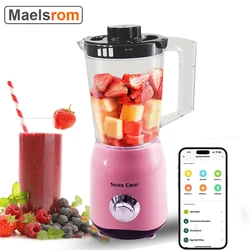 Batidos profesionales de 1000W, licuadora de batidos, exprimidor de 1.5L para triturar hielo, frutas y verduras, puré