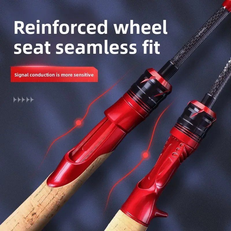 

Вода Ян Вибрация Лошадь Рот Поток Микроobject Luya Короткая секция Телескопическая карбоновая удочка Рыболовные снасти