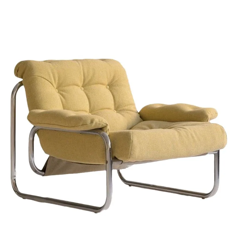 

Simple single leisure chair, small apartment living room fabric double sofa