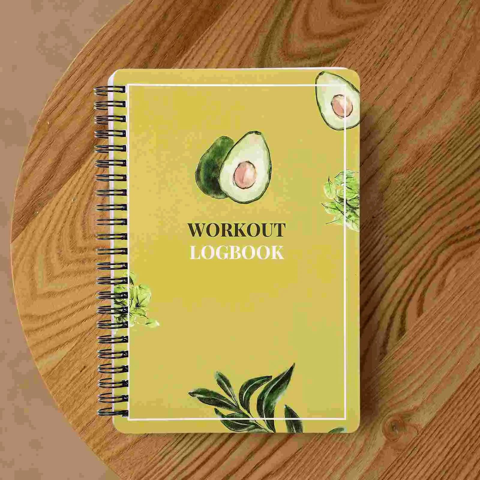 Fitness Punch Book Workout Notebook Weight Lifting Journal Gym Notebooks Log for Men The Magazine Planner Women