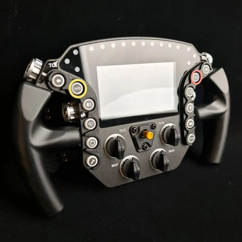 Racing Game Steering Wheel Racing Game Simulator with 5-inch HD Screen   Screen For Thrustmaster  Fanatec SIMAGIC MOZA