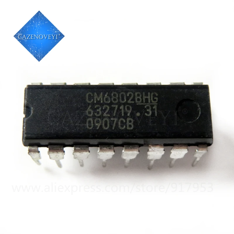 10pcs/lot CM6802BHG CM6802 DIP-16 In Stock