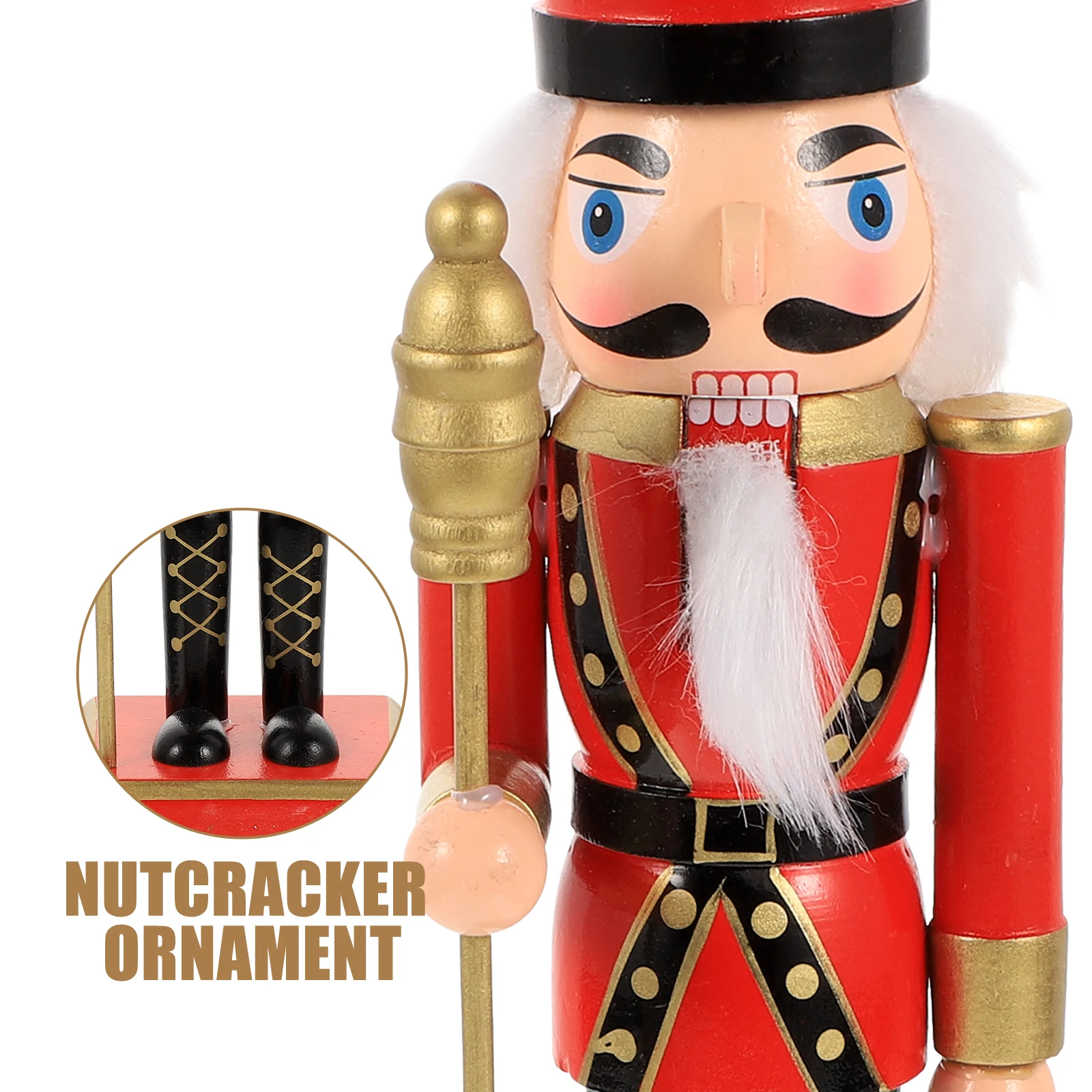 

Puppet Nutcracker Ornament Child s Christmas Gifts Merry Wood Figurines Decoration