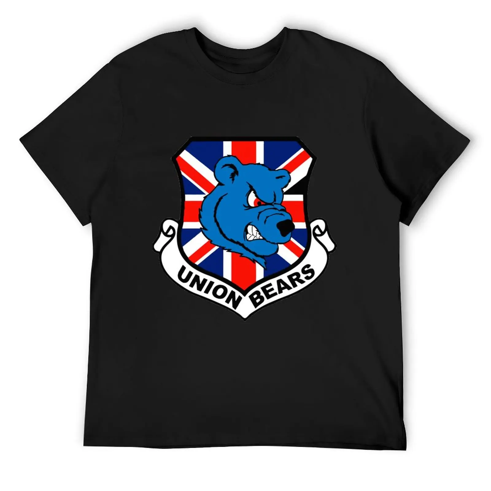 

Bears Union T-Shirt oversizeds animal prinfor boys luxury clothes men