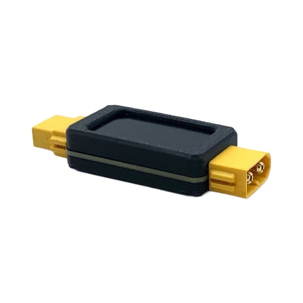 DC Power Meter Bidirectional Wattmeter 1m Ohm Shunt Resistor Pure Copper Busbar 1.47 Inch Color Display 68 X 23.5 X 11.6 Mm