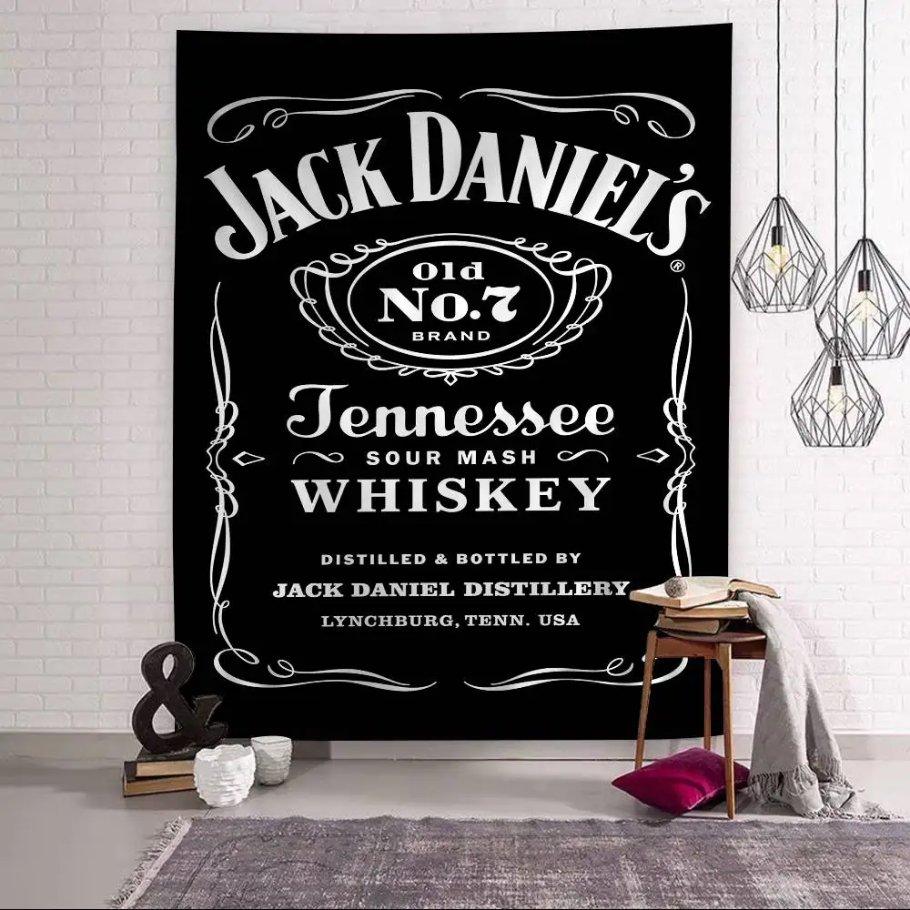 Brand J-Jack D-Daniel Luxury Hanging Bohemian Tapestry Bohemian Wall Tapestries Mandala Kawaii Room Decor