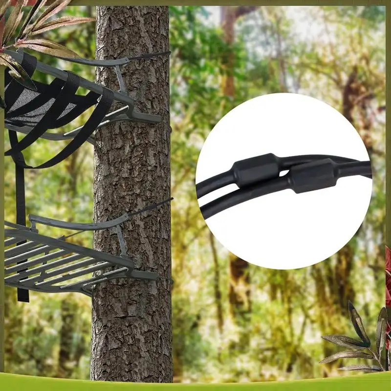 

Treestands 1Pair Of Replacement Cables For Climbing Treestands,Replacement Tree Stand Cables, Durable Steel 5.77FT Easy Install