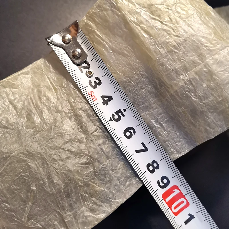 1-7PCS 85mmX1M Natural Sausages Casing Meat Packing Tools Salami Maker Shell Kitchen Tools BBQ Baked Smoked Sausage Film