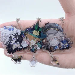 Game Reverse 1999 Isolde Melania Marcus Kakania Cosplay Anime COSTUME Keychain Accessories Key Chain Pendant Prop Xmas Gift