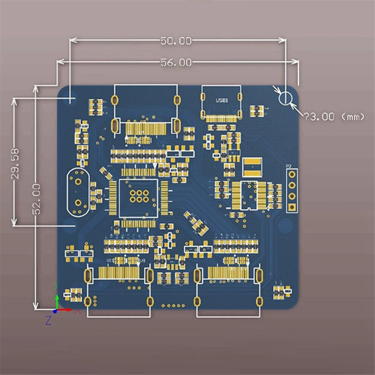 Display Module HDMI-Compatible Splitter Module 1 in 2 Set-Top Box PS Host Notebook 1 in 2 Out Monitor Module