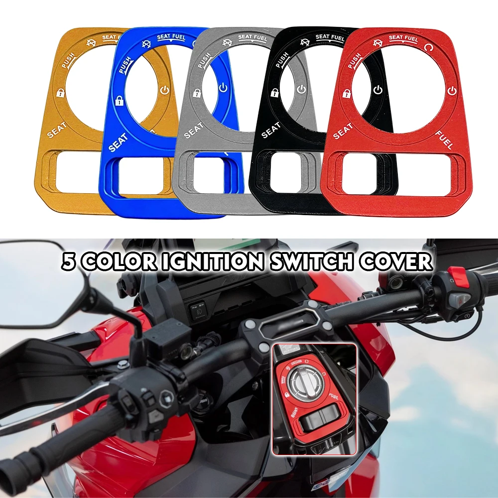 Motorrad-Schlüsselloch-Dekorationsabdeckung ‌   Für HONDA ADV350 ADV 350 2020 2021 2022 2023 2024 2025 Dekorativer Deckel des Zündschlosses