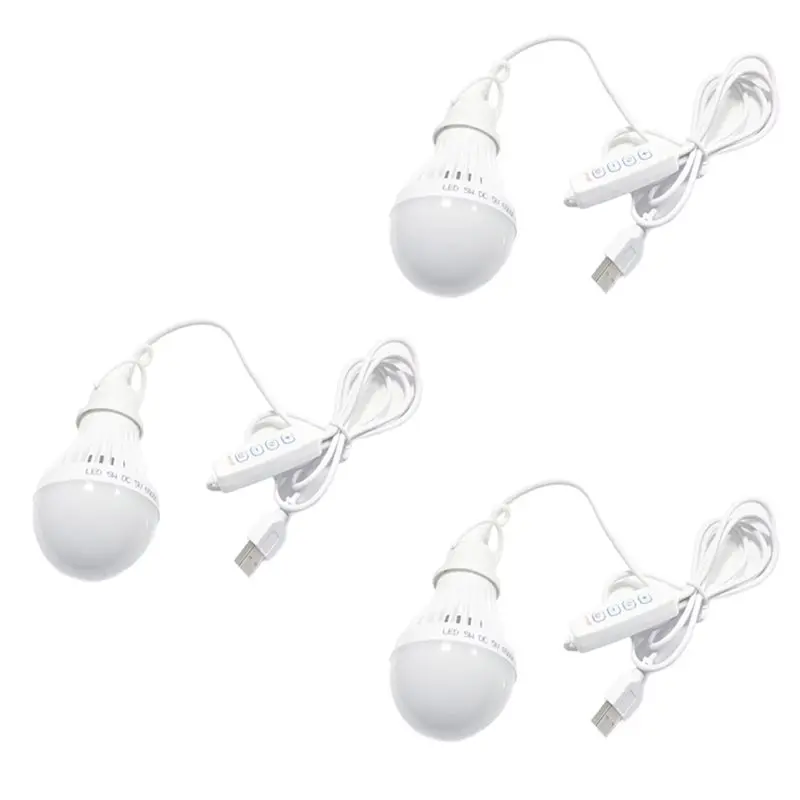 

B50C Usb 5V Аварийная лампа Светодиодный походный светильник с регулируемой яркостью Подвесная лампа для палатки для наружных дверей для работы, барбекю, рыбалки, ремонтное оборудование