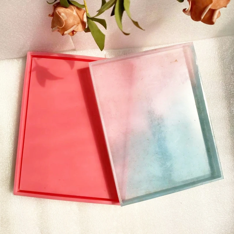 Resin Serving Board Mold with for Resin Casting Shiny Surface Durable Use