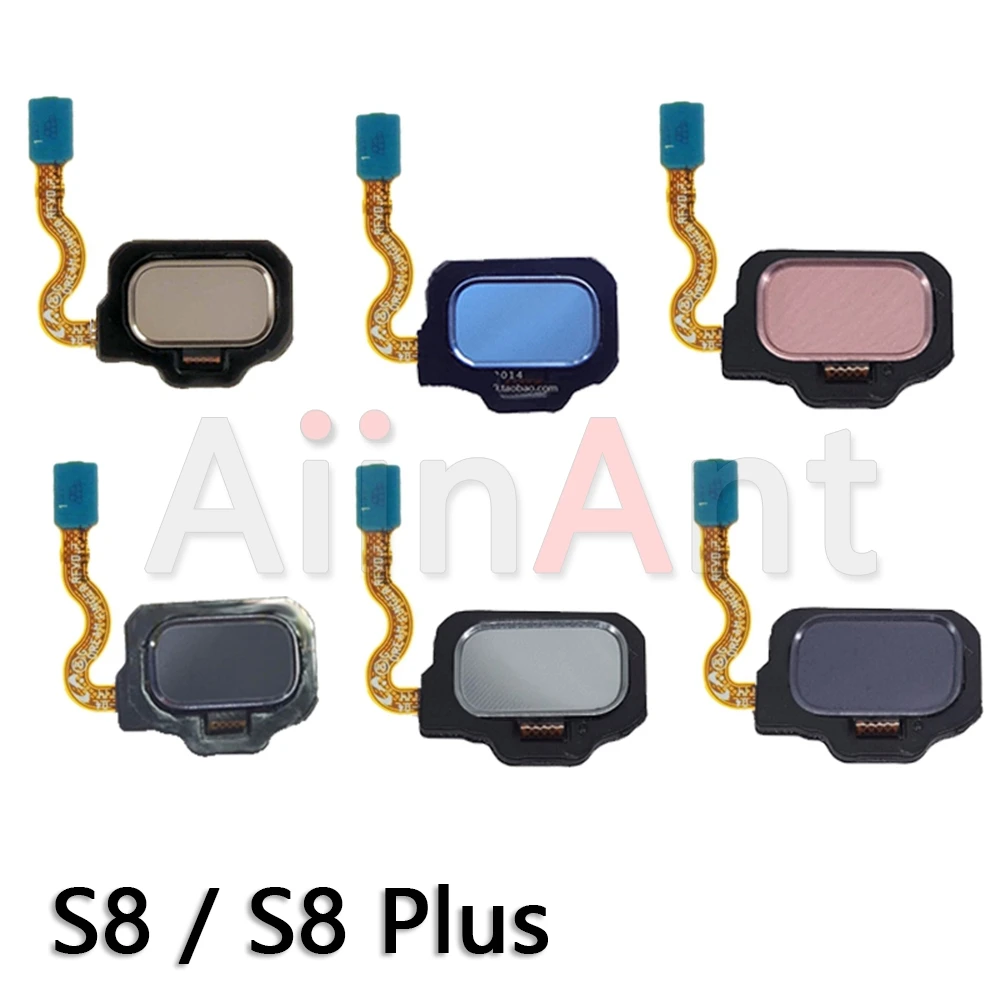 Aiinant Home Button Touch ID Finger Scanner Fingerprint Sensor Flex Cable For Samsung Galaxy S8 S9 Plus G950F G955F G960F G965F