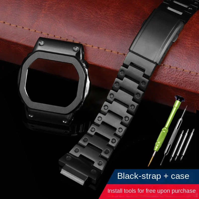 カシオ用メタルケース,ステンレススチール,d5600/G-SHOCK/GW-M5610
