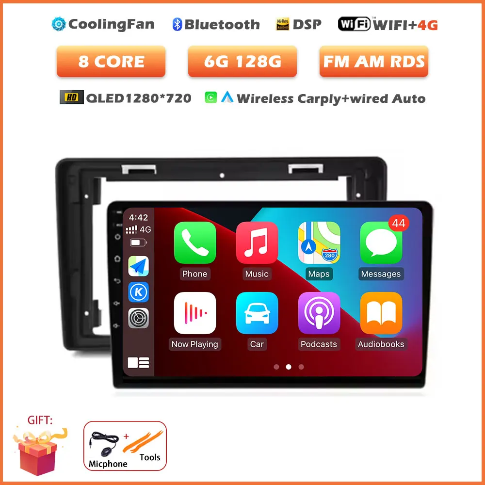 Android 16 Auto Voor Citroen C2 C3 2001-2010 Auto Radio Multimedia Speler Video GPS Navigatie Carplay Touchscreen Stereo gereedschap