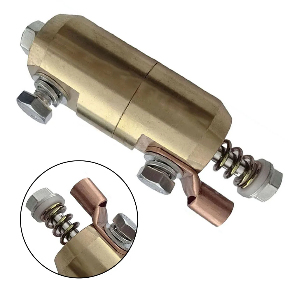 1200A Welding Ground Clamp Swivel Adapter 360 Degree Rotating Brass Earth Connector For MIG/TIG Plasma- Cutting Soldering Tool