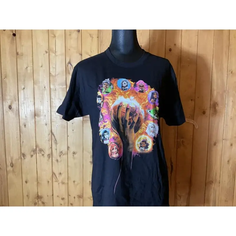 Rupaul Drag Race Tour 2019 Werq The World 2 Sided T Shirt Adult Size M