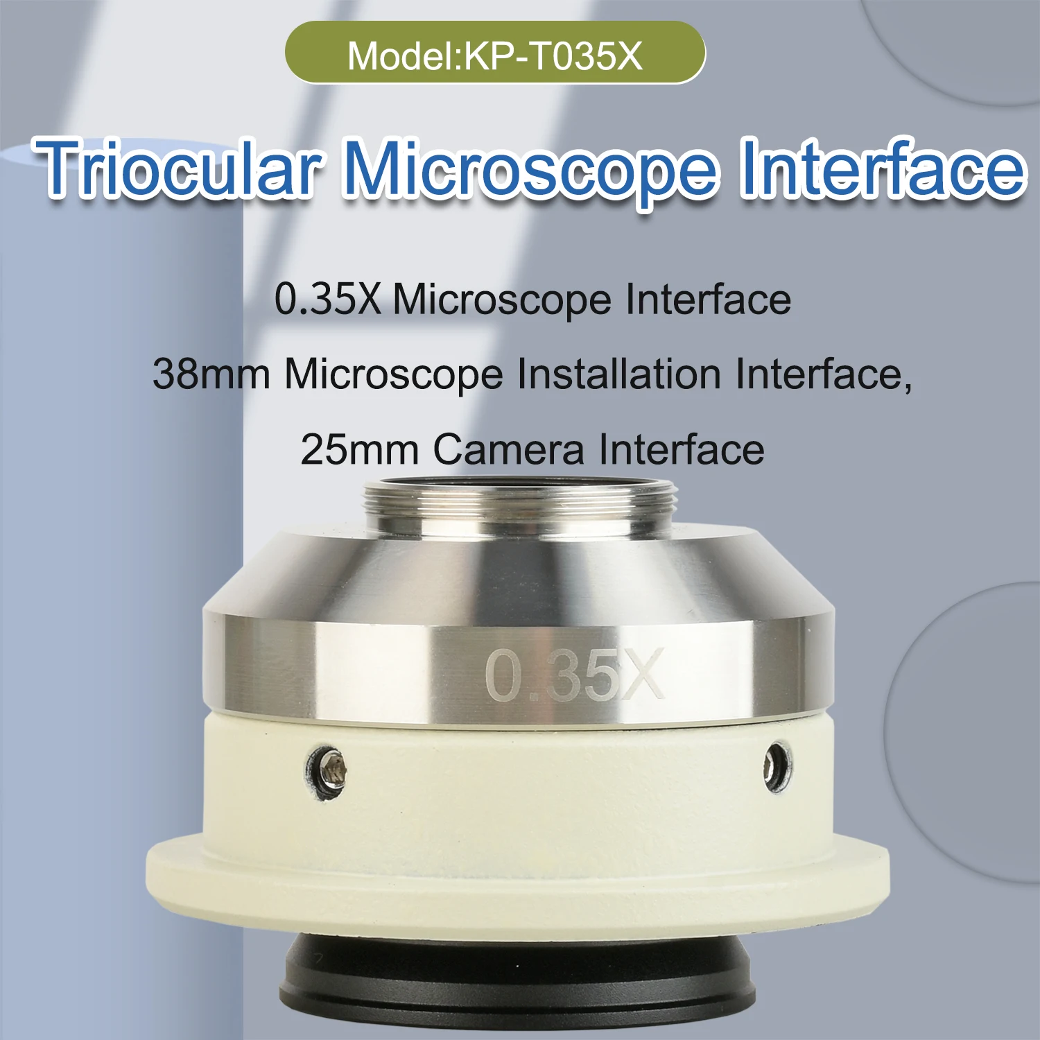KOPPACE 0.35X Microscope Interface 38mm Microscope Mounting Interface
