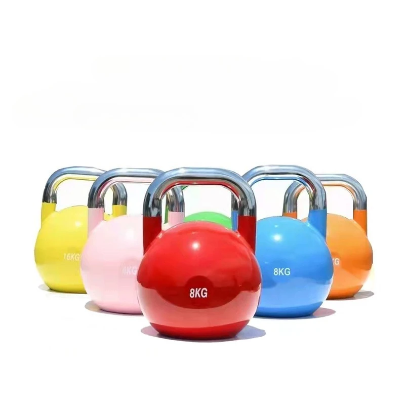 Kettlebell Premium directo de fábrica de 12KG/16KG/20KG/24KG/28KG/32KG para entrenamiento competitivo, equipos de fitness para hombres y mujeres