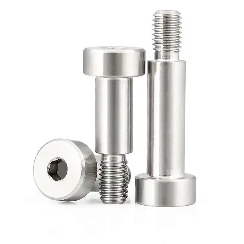 M3 M4 M5 M6 304 Stainless Steel Hex Hexagon Socket Cap Head Shoulder Roller Bearing Screw Bolt High Tensile
