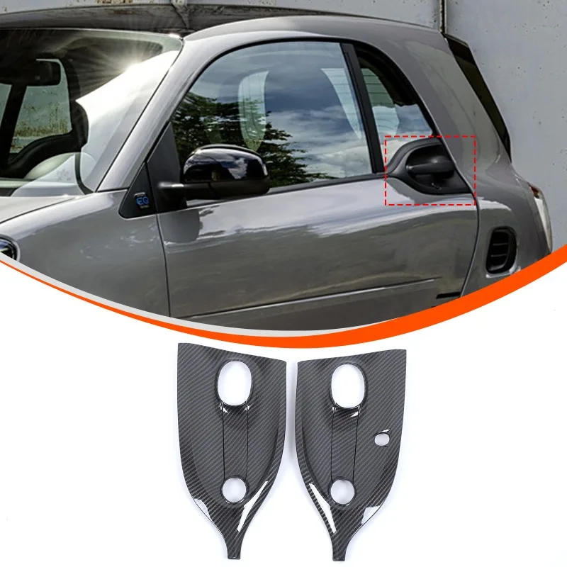 

ABS For 2016-2021 Mercedes-Benz Smart (Left peptide) Exterior Door Handle Cover Protective Panel Scratch Guard Car Accessories