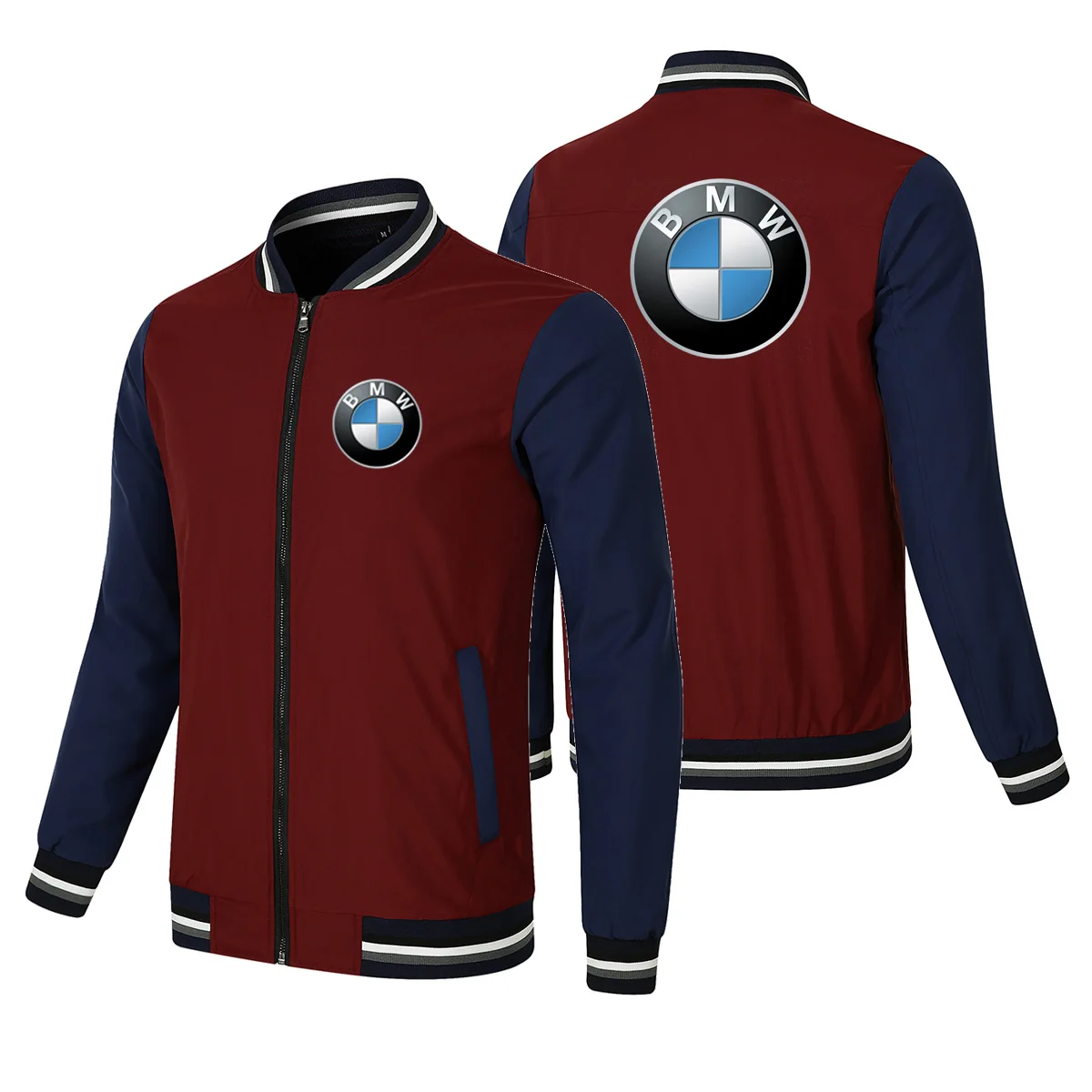 

BMW Logo Baseball Jacket Men's Coat Comfortable Stylish Large Size Trench coat M2 M3 Biker Jacket Hard Shell Jacket Top 2025