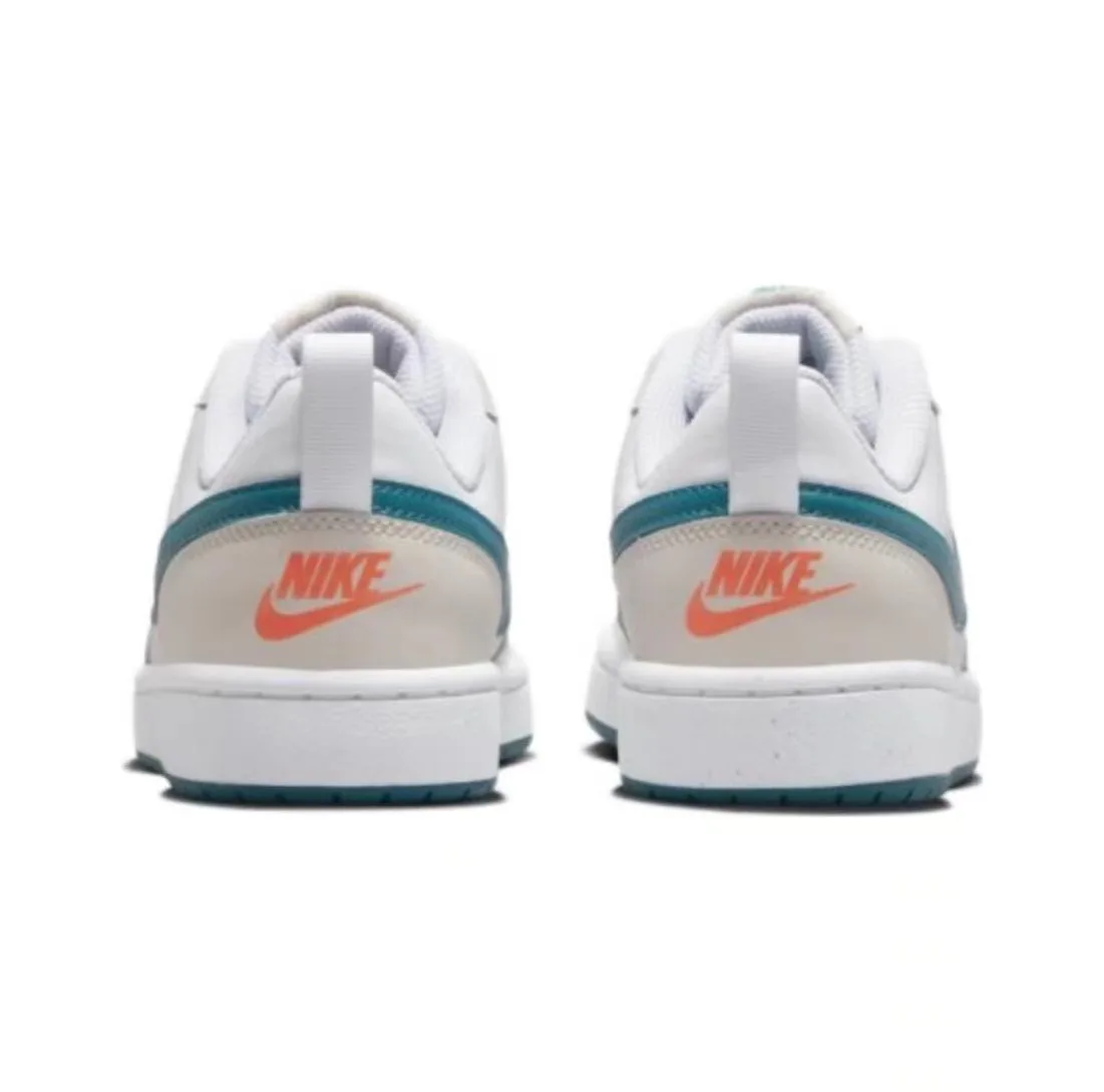 Nike Court Borough Low2 zapatos Nike de moda juvenil zapatos casuales de mujer zapatos de tabla para niños antideslizantes y duraderos