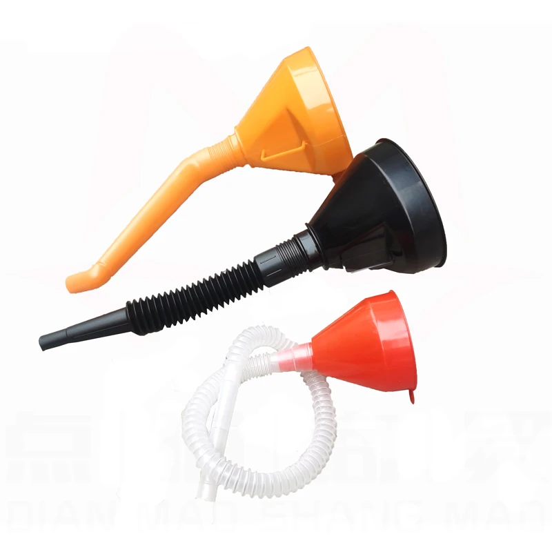 Universal Car Engine Refueling Funnel with Filter Extension Pipe for Motorcycle Truck Oil Petrol Diesel  Fuel