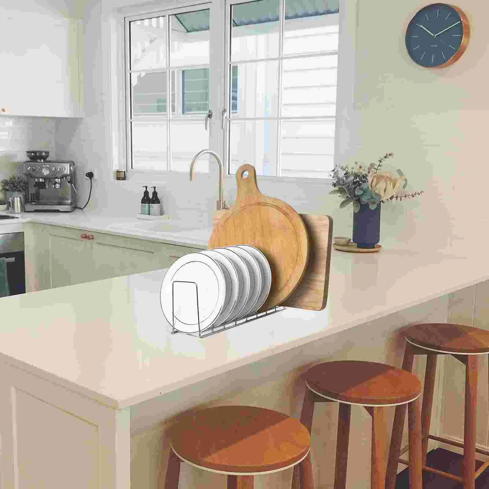 

Storage Dish Rack Tableware Drain Cutlery Kitchen Organizer Household Countertop Draining Holder Practical Simple