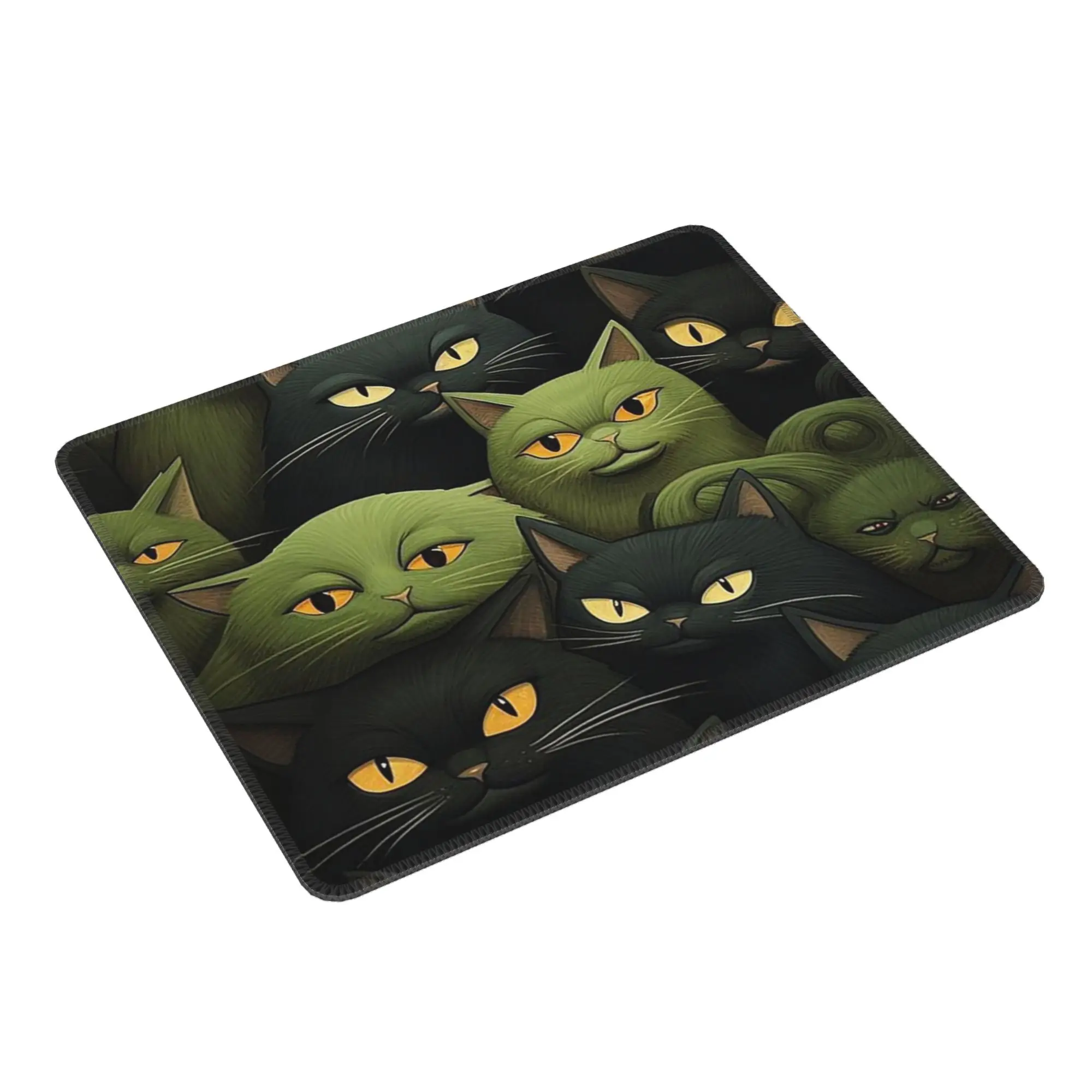 Cartoon Cats Creative Colour Pattern Mouse Pad Computer Keyboard Mouse Mat Gamer PC Laptop Desk Mat Office Table Mats