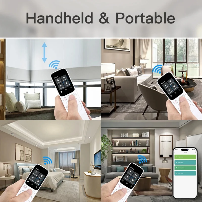 Wifi Tuya Smart Central Control Panel Wireless Touch Screen Handheld IR Remote Controller For Home Appliance Easy Install