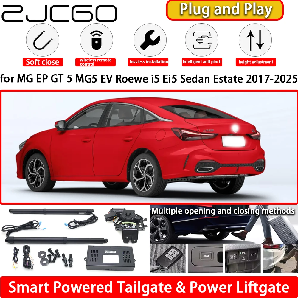 

for MG EP GT 5 MG5 EV Roewe i5 Ei5 Sedan Estate 2017-2025 Automatic Electric Powered Tailgate Power Liftgate Tail Gate Lift Kit