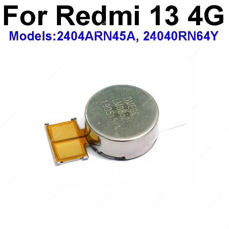 Vibrator Motor Flex Ribbon For Xiaomi Redmi 12 13 13C 13R 14C 14R 4G 5G Motor Vibration Module Cell Phone Spare Parts